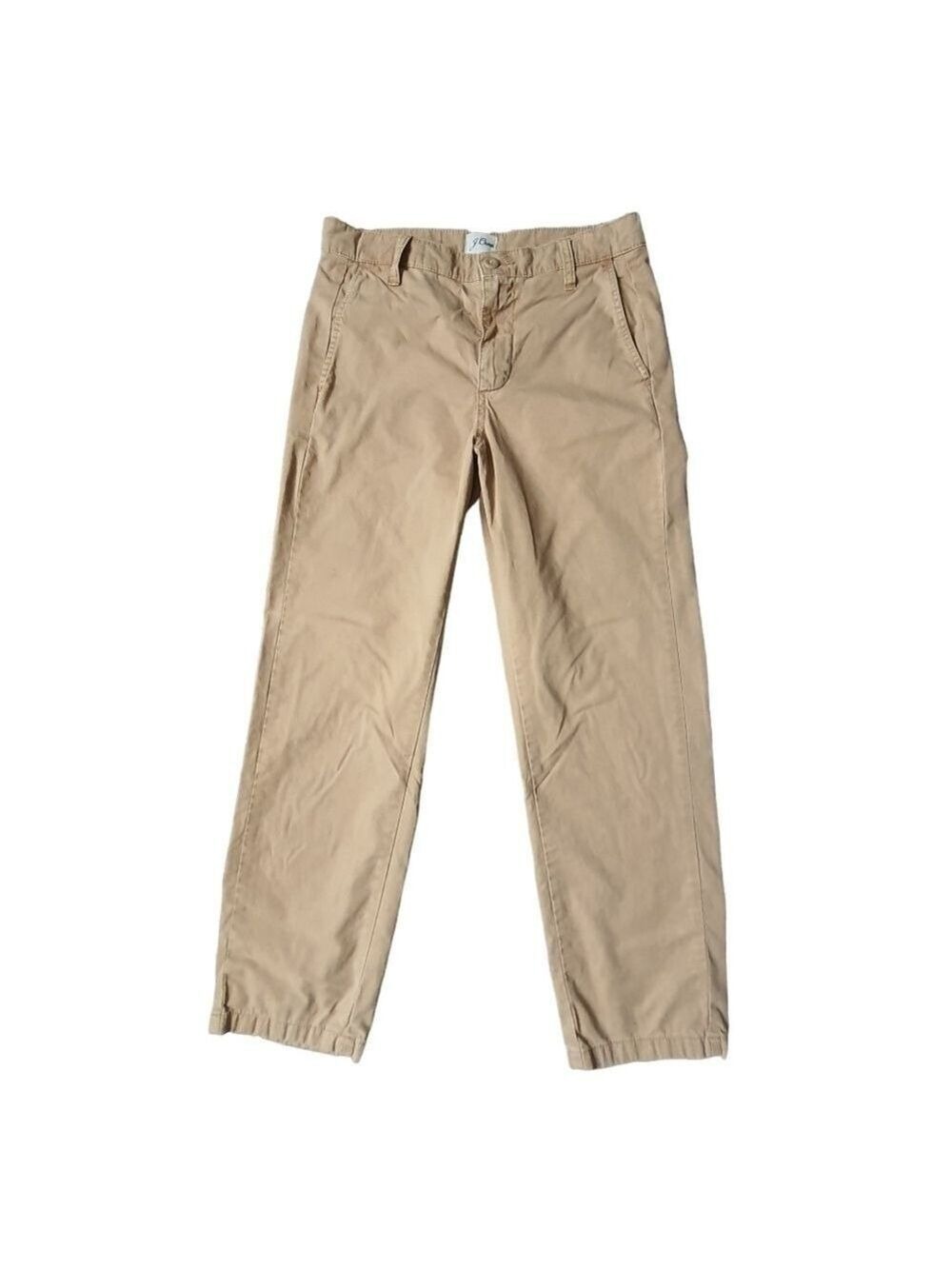 J. Crew Slouchy Boyfriend Chino Pants, #AV253, Casual, Tan, Size 25